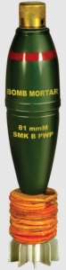 Mor Bomb 81 mm SMOKE